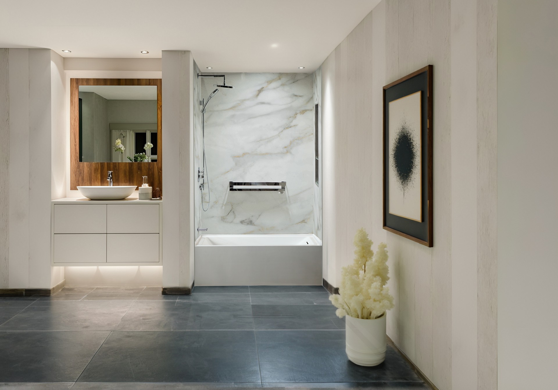 Shower-to-Tub Conversion
