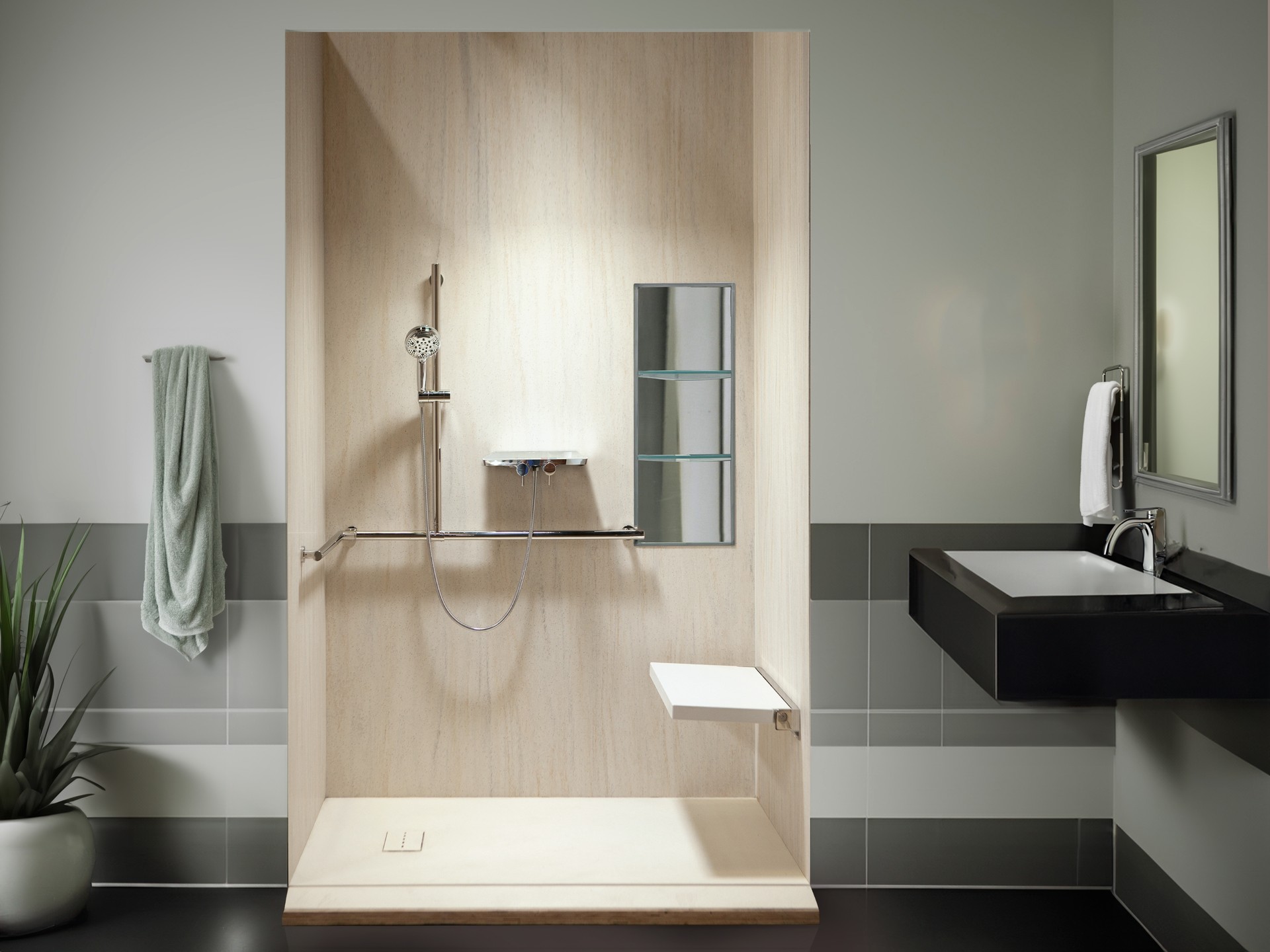 Walk-In Shower Installation
